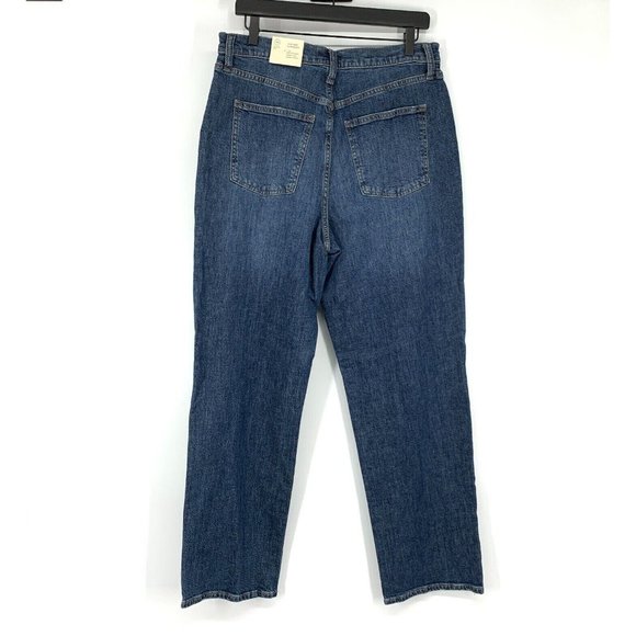 Universal Thread Jeans Vintage Straight High Rise Stretch Blue NWT - Picture 6 of 12